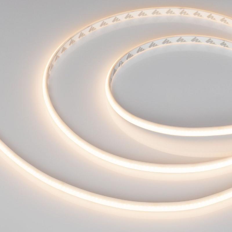 Светодиодная лента герметичная Arlight MICROLED-PW-M288-10mm 24V Warm3000 (12 W/m, IP66, 2216, 5m) 046752