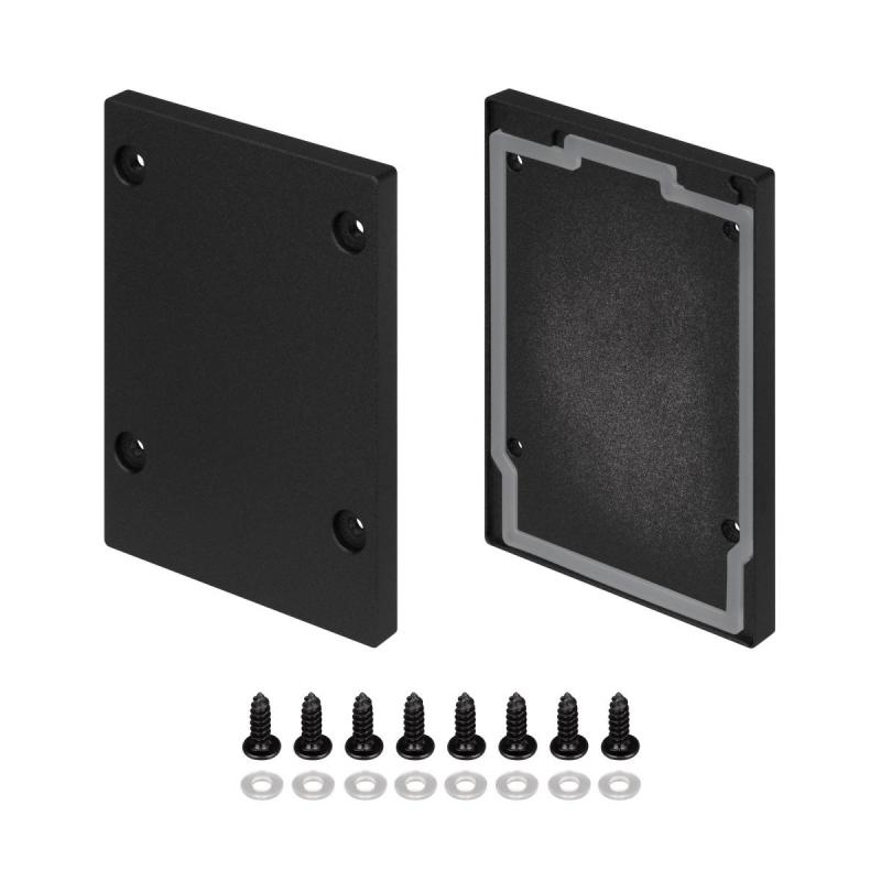 Заглушка Arlight IP-LINE-5475 BLACK глухая (Металл) 055283