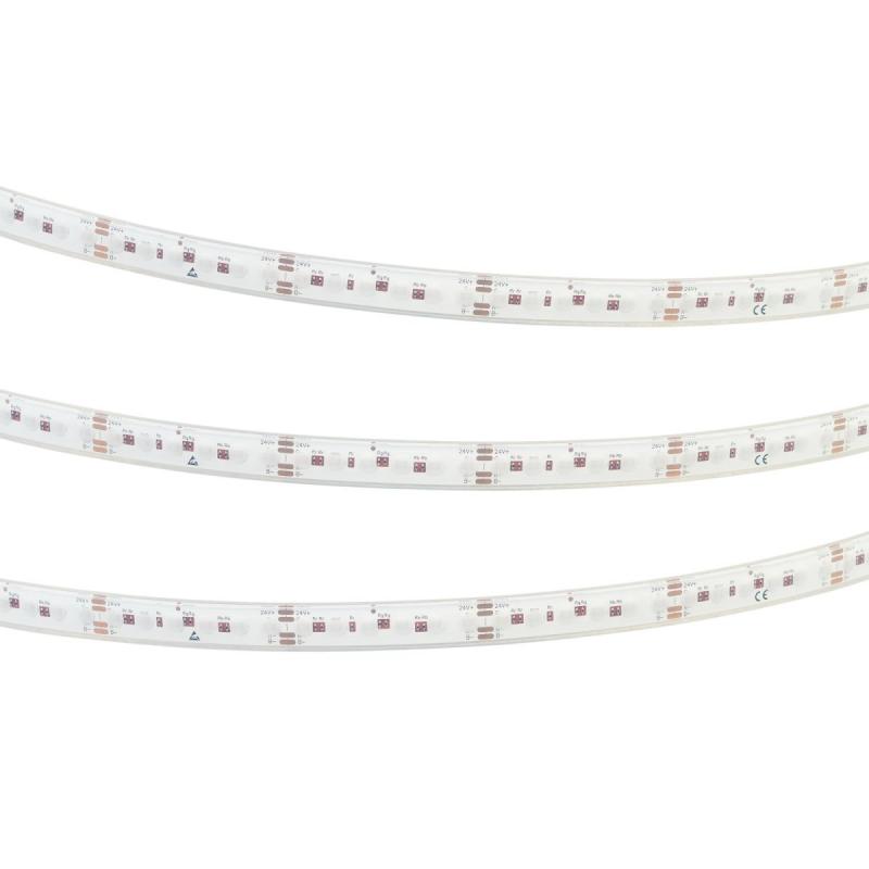 Светодиодная лента герметичная Arlight DOT-PFS-X120-12mm 24V RGB (14 W/m, IP68, 5m) (5 лет) 058096