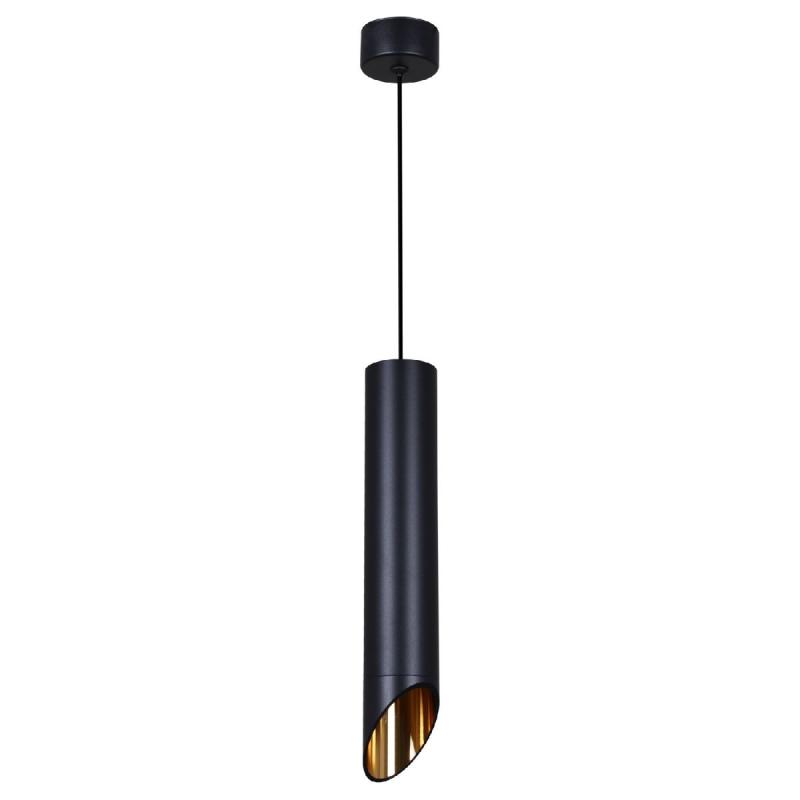 Подвесной светильник Reluce 16007-0.9-001LD 300mm GU10 BK+GD