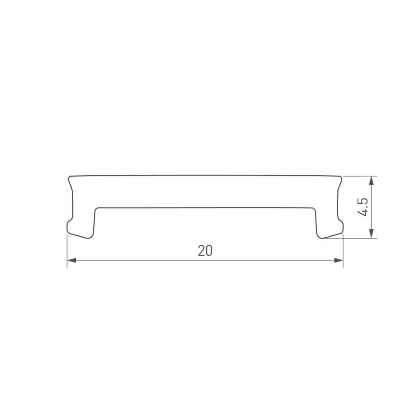 Экран Arlight W21-10000 SILICONE (Силикон) 064495