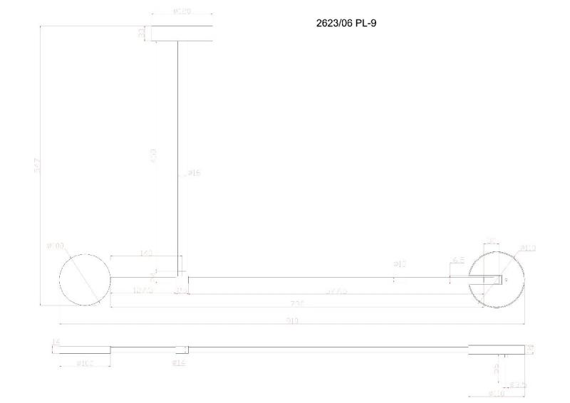 Потолочный светильник Divinare Malcone 2623/06 PL-9