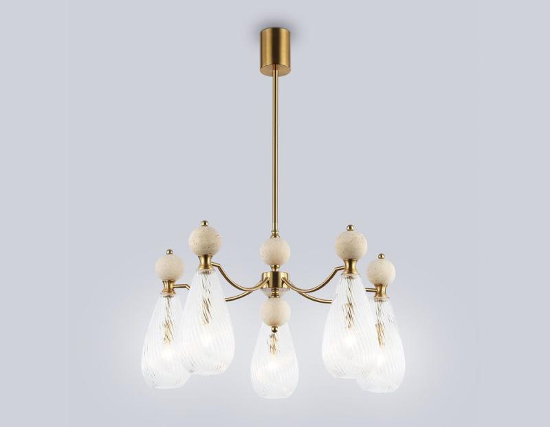 Люстра на штанге Ambrella Light High Light Ceramo Modern LH53286
