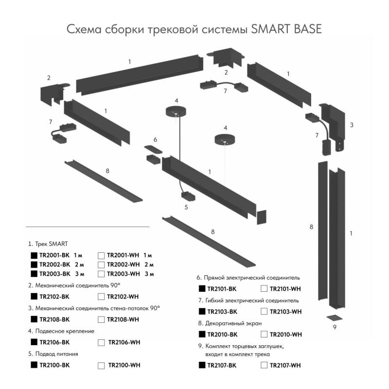 Коннектор Denkirs Smart TR2102-WH