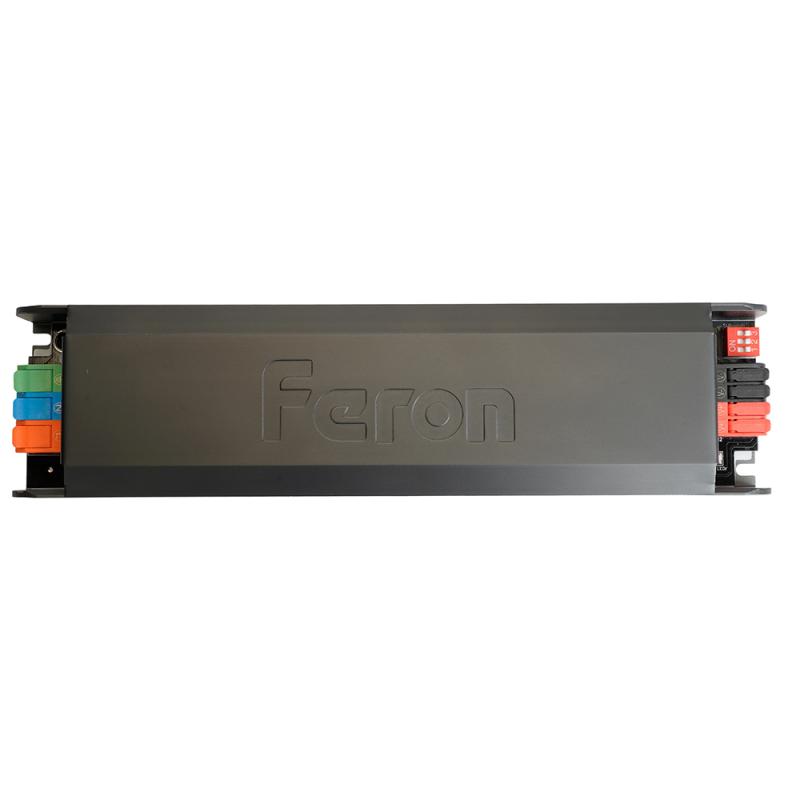Трансформатор для светодиодной ленты с плавным пуском и диммированием Feron LB004 400W 24V IP20 52127
