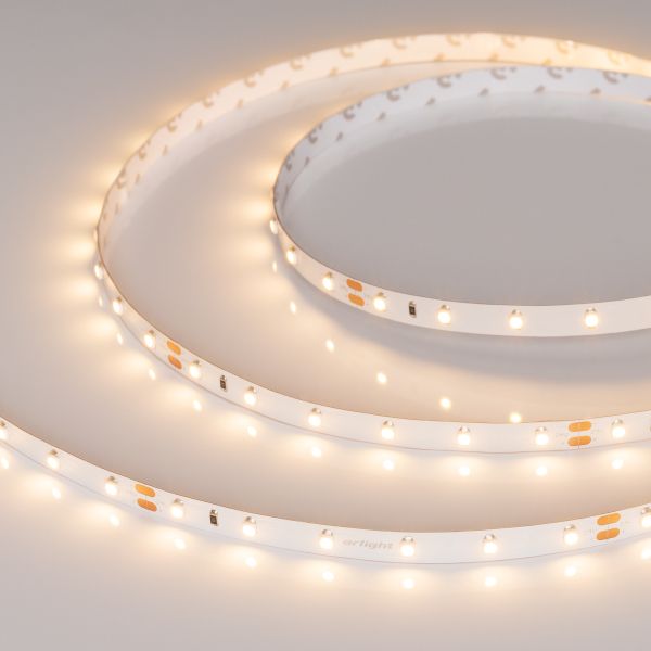 Светодиодная лента Arlight RT-A60-8mm 24V Warm3000 (4.8 W/m, IP20, 2835, 50m) 024584(2)