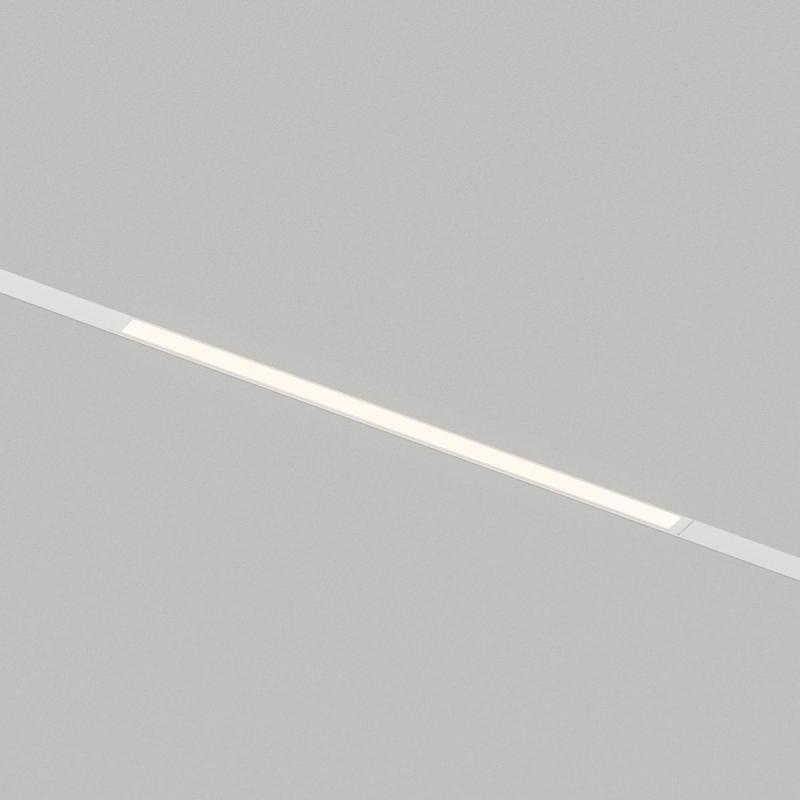 Трековый однофазный светильник Denkirs Simple Linear DK8105-WH