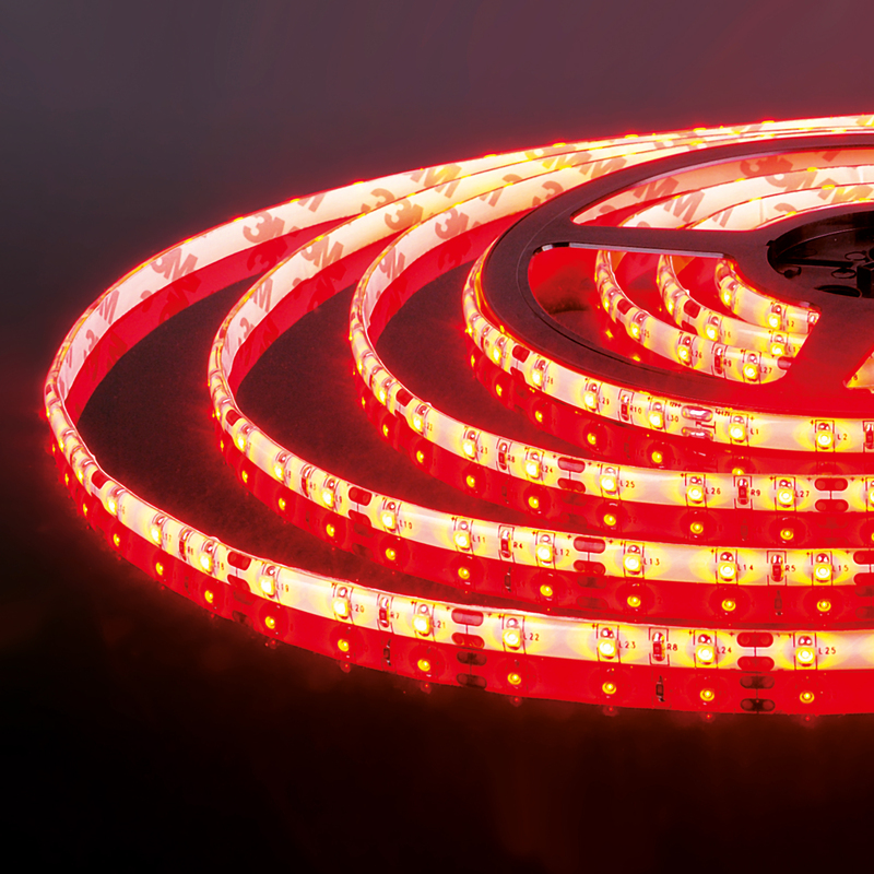 Светодиодная лента Elektrostandard 12V 4,8W 60Led 2835 IP65 красный, 5м 4690389124181