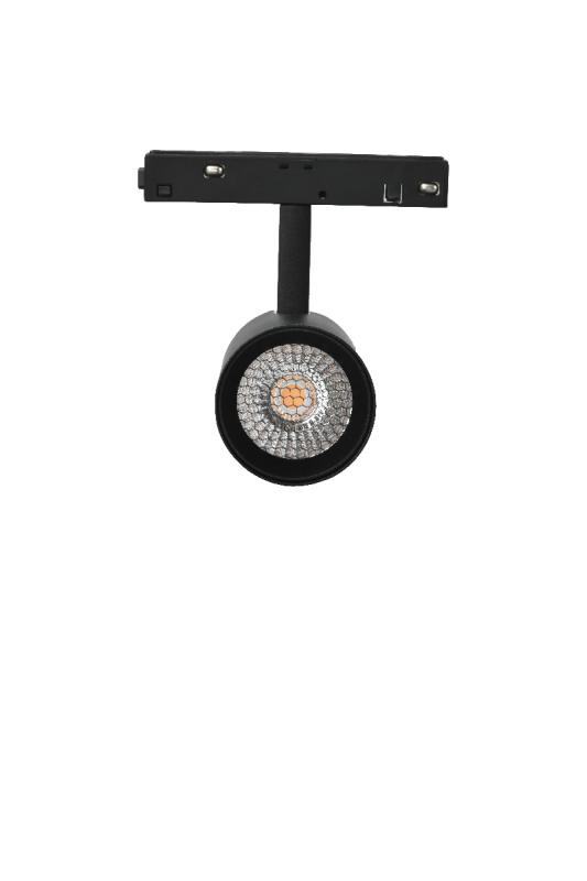 Трековый магнитный светильник iLedex Vision 4822-006-D55-18W-38DG-4000K-BK