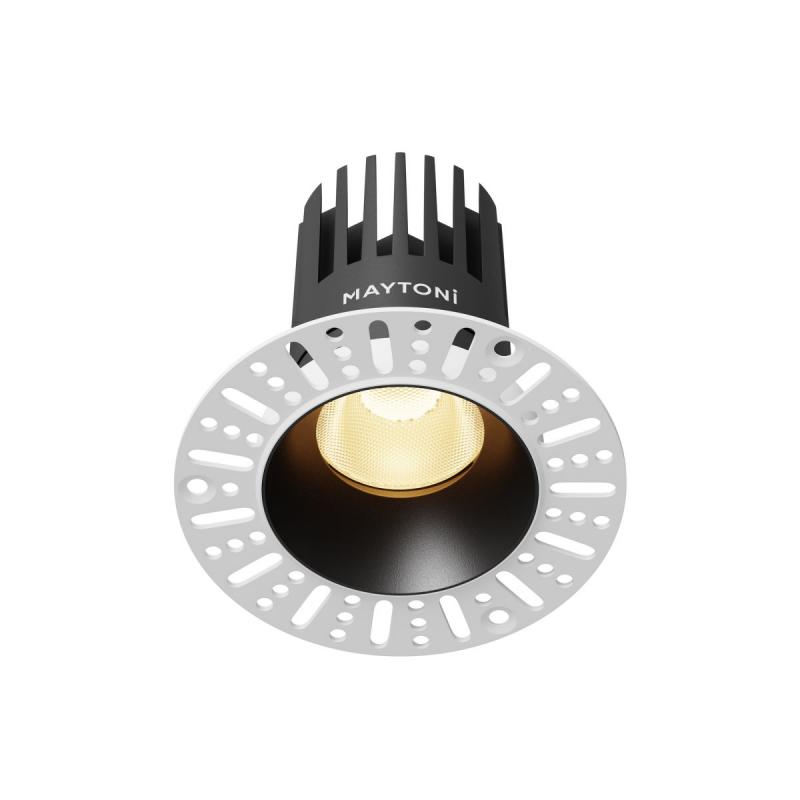 Встраиваемый светильник Maytoni Dip DL121-15W-2.7K-TRS-B