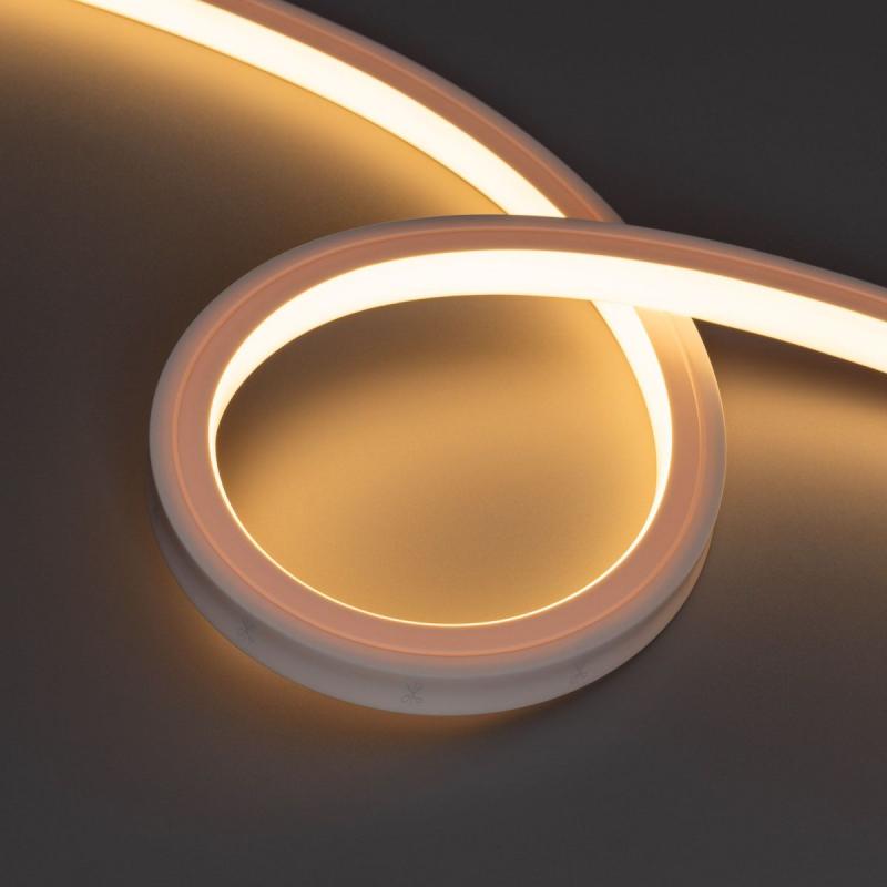 Светодиодная герметичная лента Arlight NOVA-TOP-PU-A120-16x15mm 24V Warm2700 (10 W/m, IP68, 1m, wire x1) 050609
