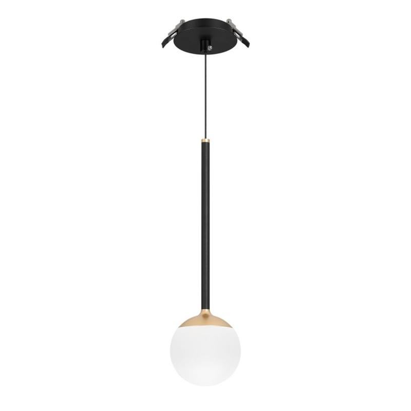 Подвесной светильник Arlight SP-BEADS-HANG-BUILT-T-R100-8W Warm3000 (BK-GD, 180 deg, 230V) 056420
