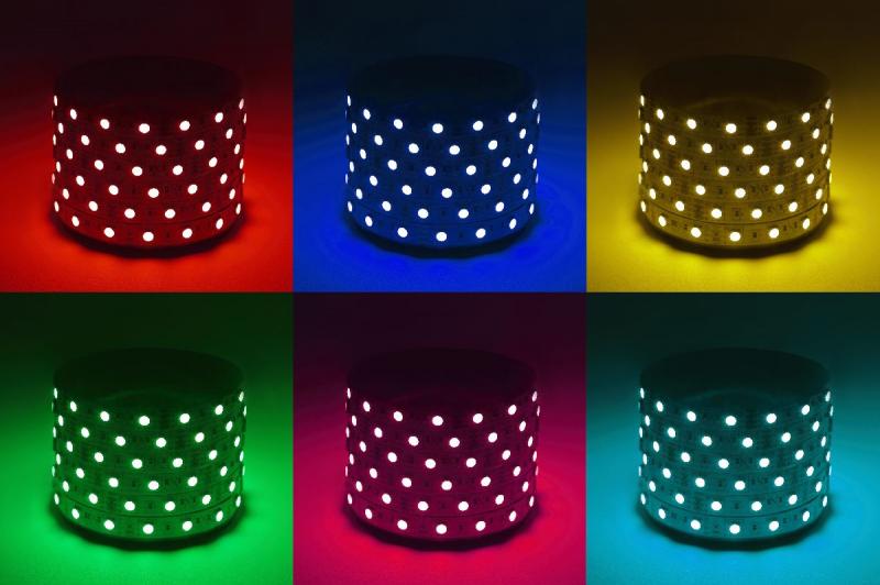 Светодиодная лента Эра 12В 5050 14,4Вт/м RGB 50м IP20 LS5050-14,4-60-12-RGB-IP20-1 year-50m Б0059928