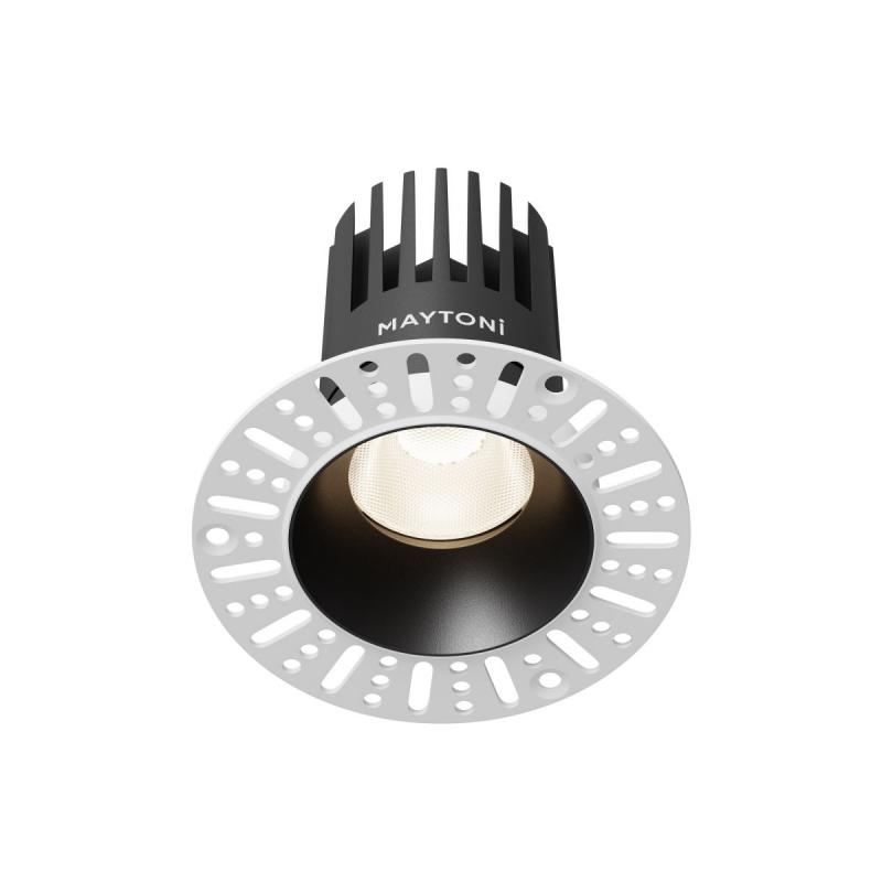 Встраиваемый светильник Maytoni Dip DL121-15W-4K-TRS-B
