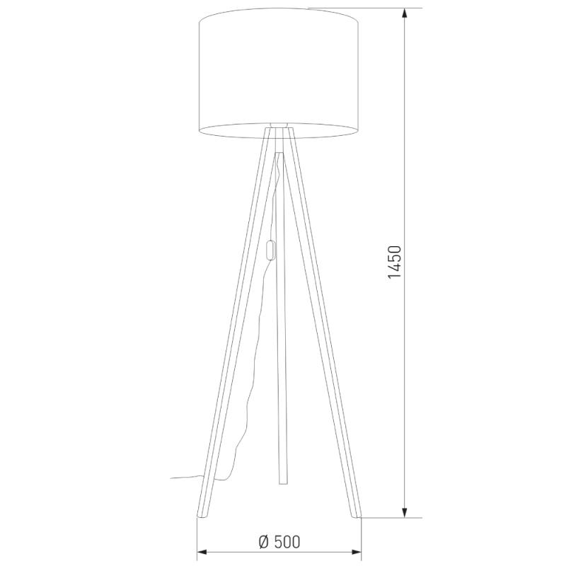 Торшер TK Lighting 16007 Grand a068380