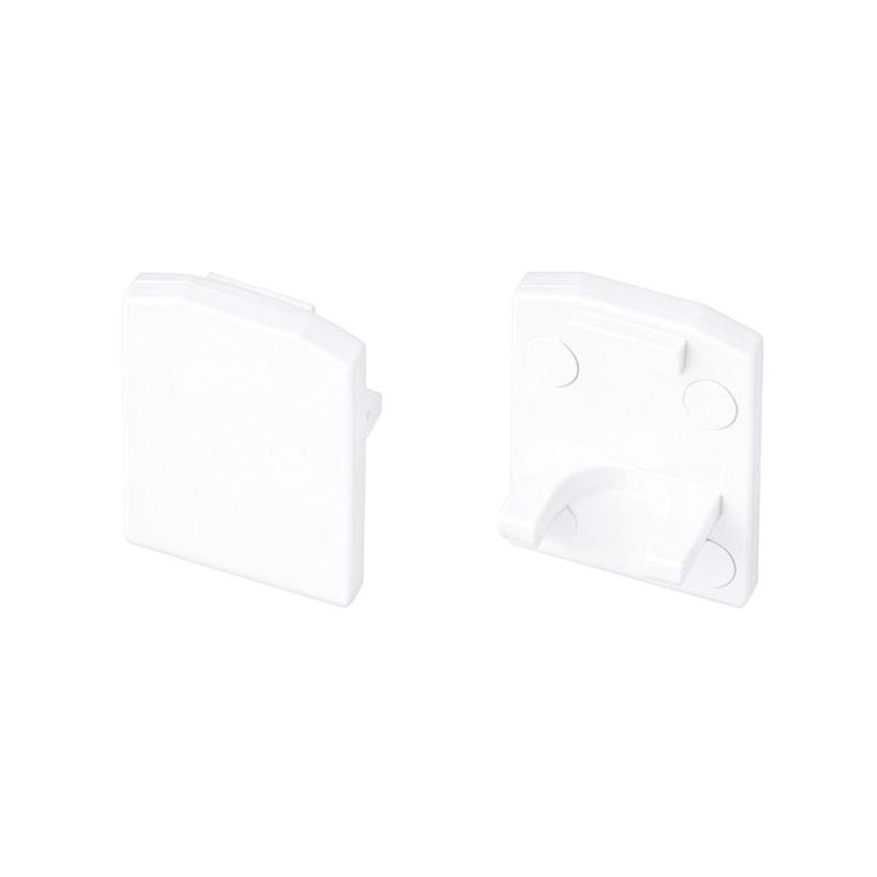 Заглушка для магнитного шинопровода 2шт Arlight MAG-MICROCOSM-CAP (WH) (IP20 Пластик) 061329