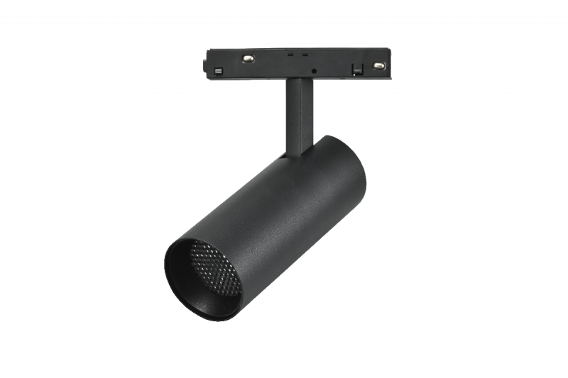 Трековый магнитный светильник iLedex Vision 4822-006-D55-18W-38DG-4000K-BK