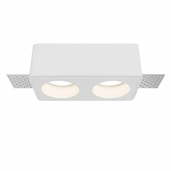 Встраиваемый светильник Maytoni Gyps Modern DL123-GU10-02-W
